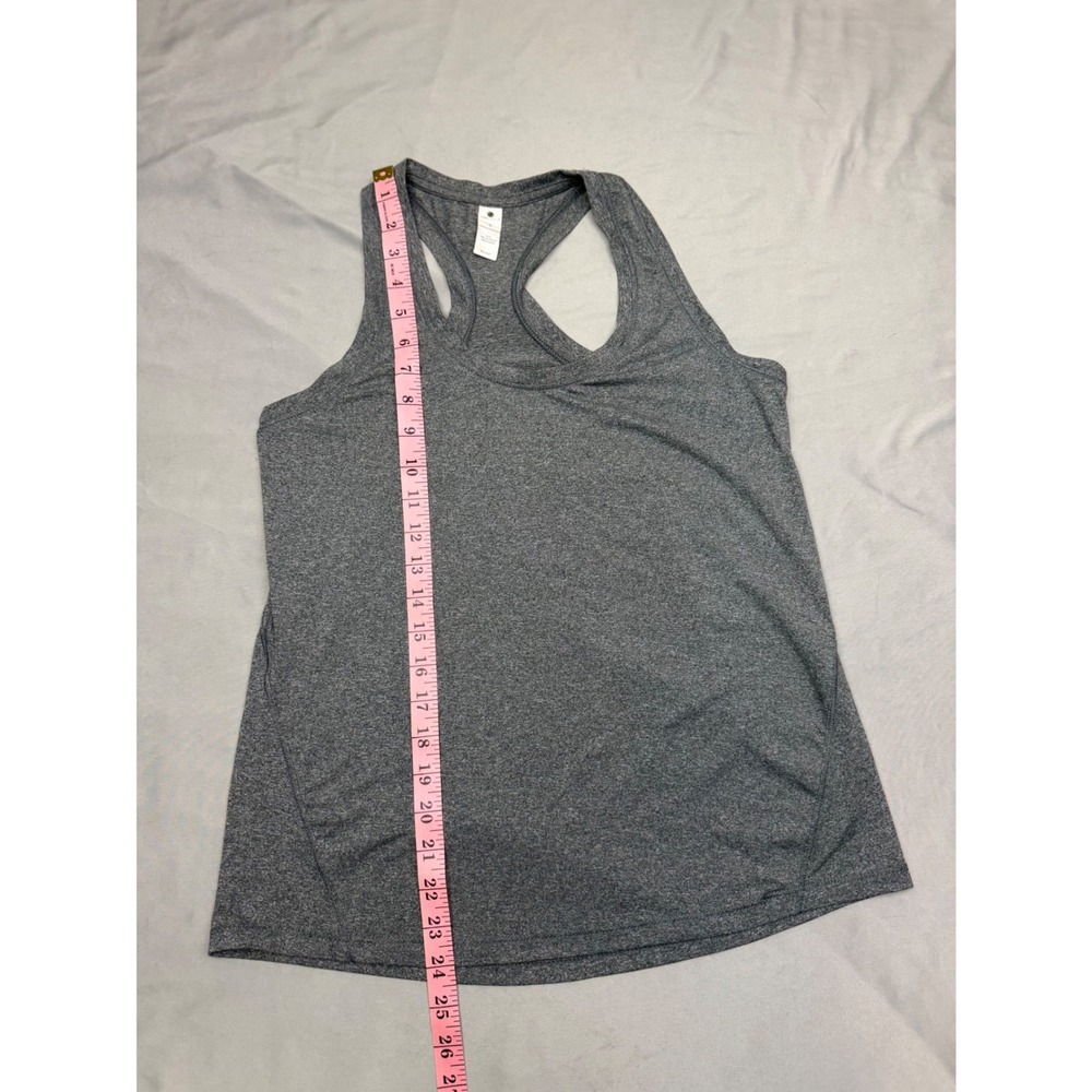 Yogalicious Womens Heather Gray Racerback Activewear Tank Top Size S - Picture 9 of 9